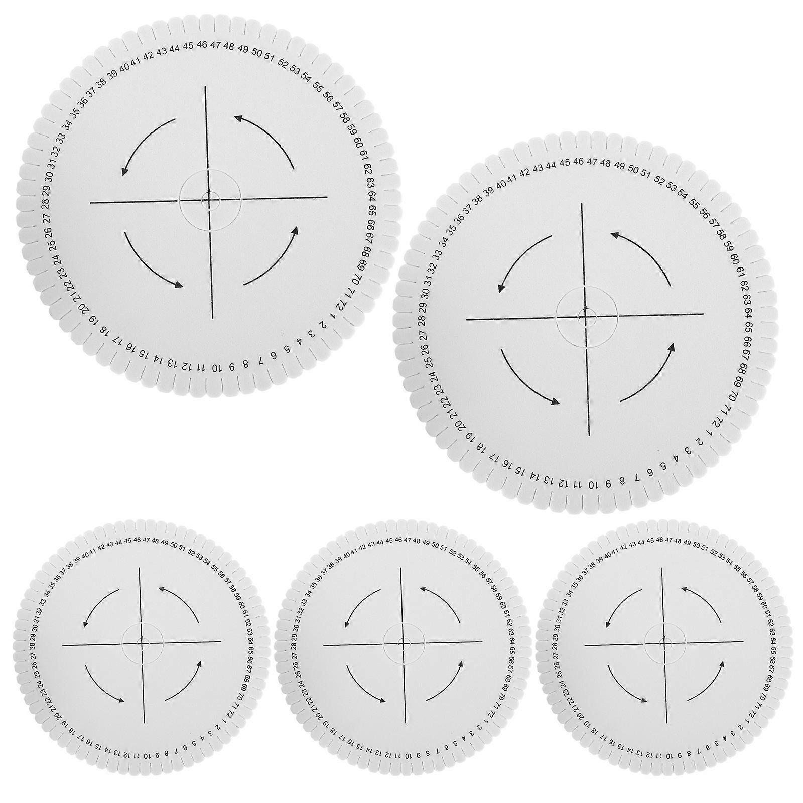 Bracelet Braiding Board Handmade Weaving Tool for DIY 15Pcs White Set