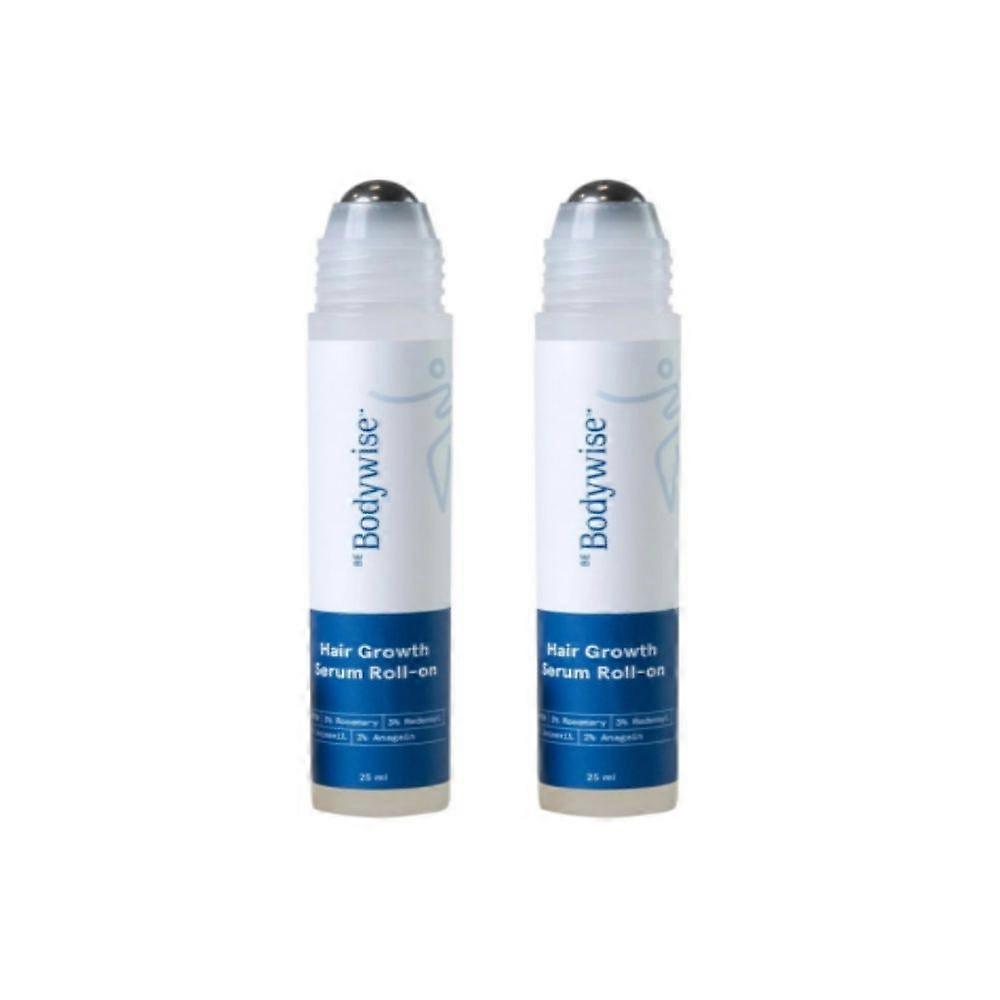 2 Stück Be Bodywise Haarwuchsmittel Roll On - 3% Rosmarin, 3% Redensyl & 2%
