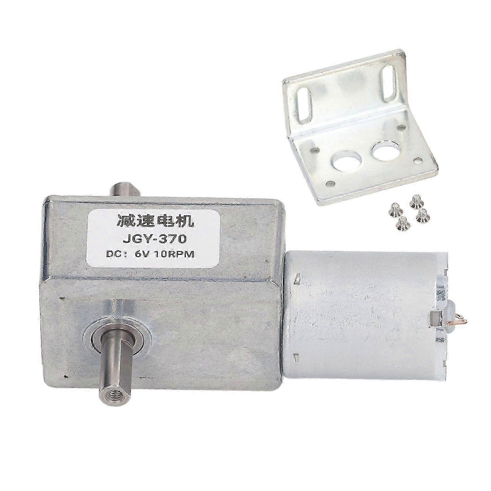 2025 Neuestes Modell Getriebemotor 25kgcm Dual 12mm Welle selbsthemmend reversibel