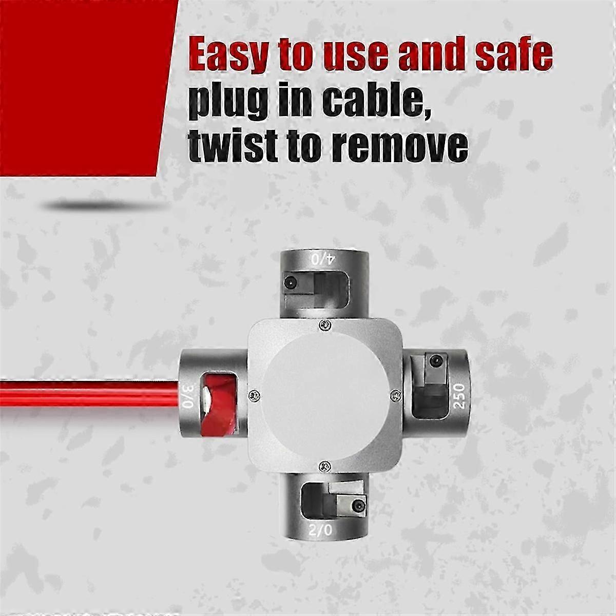 U21051 Large Cable Stripper 2/0-250 , Steel Large Cable