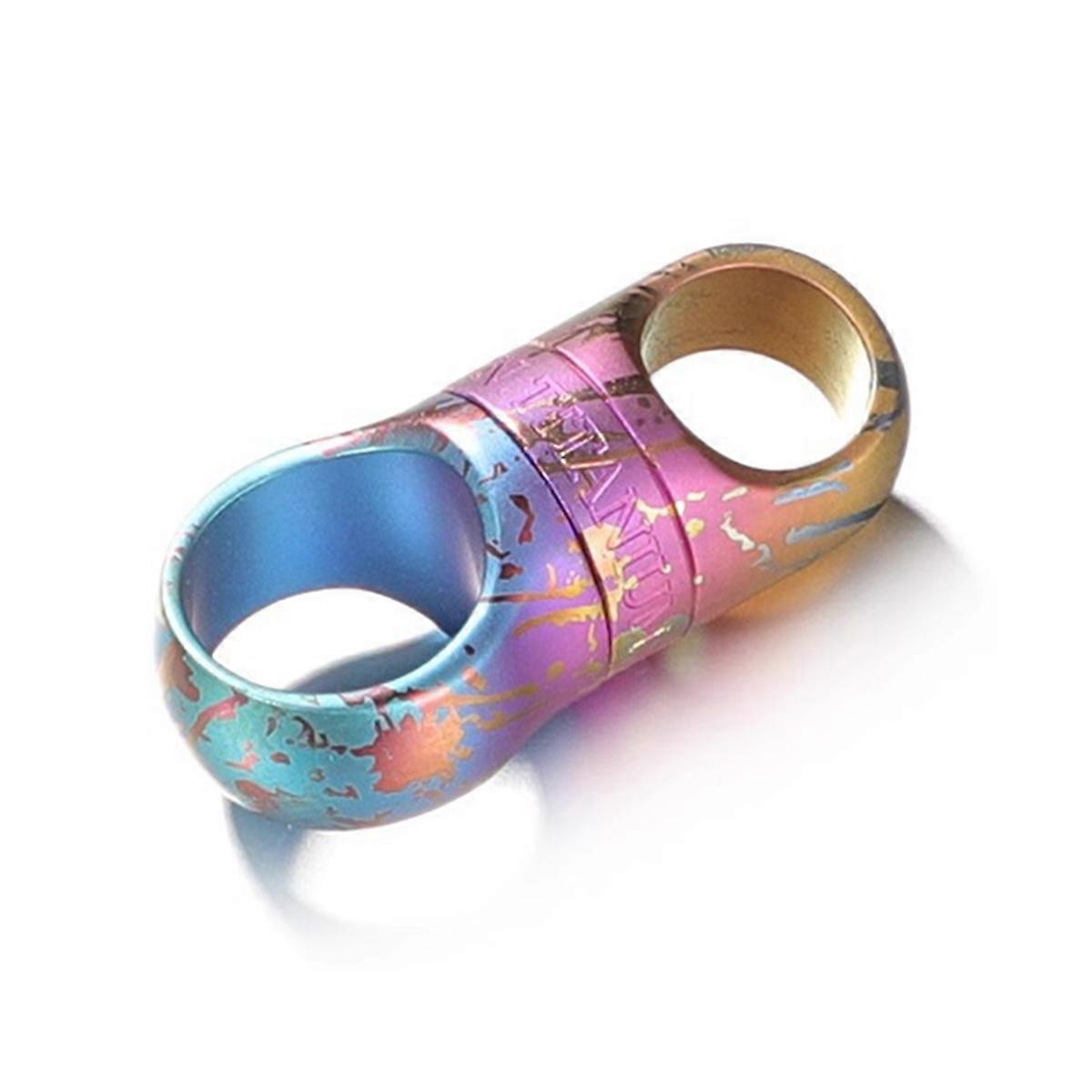  Brass Copper 360° Rotatable Keychain Buckle Keychain