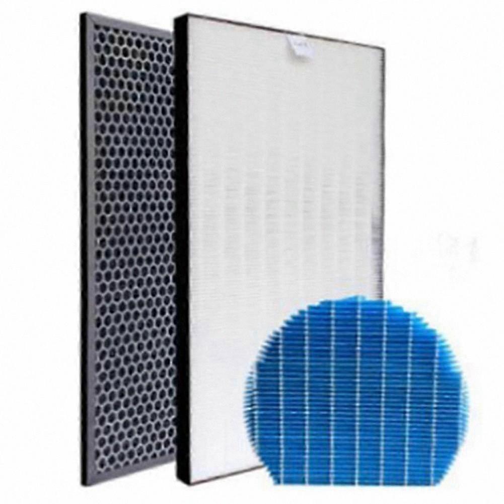 HEPA Carbon Air Purifier Filters 3-Pack for KC-D50 KC-E50 KC-F50 Models Replacement Parts