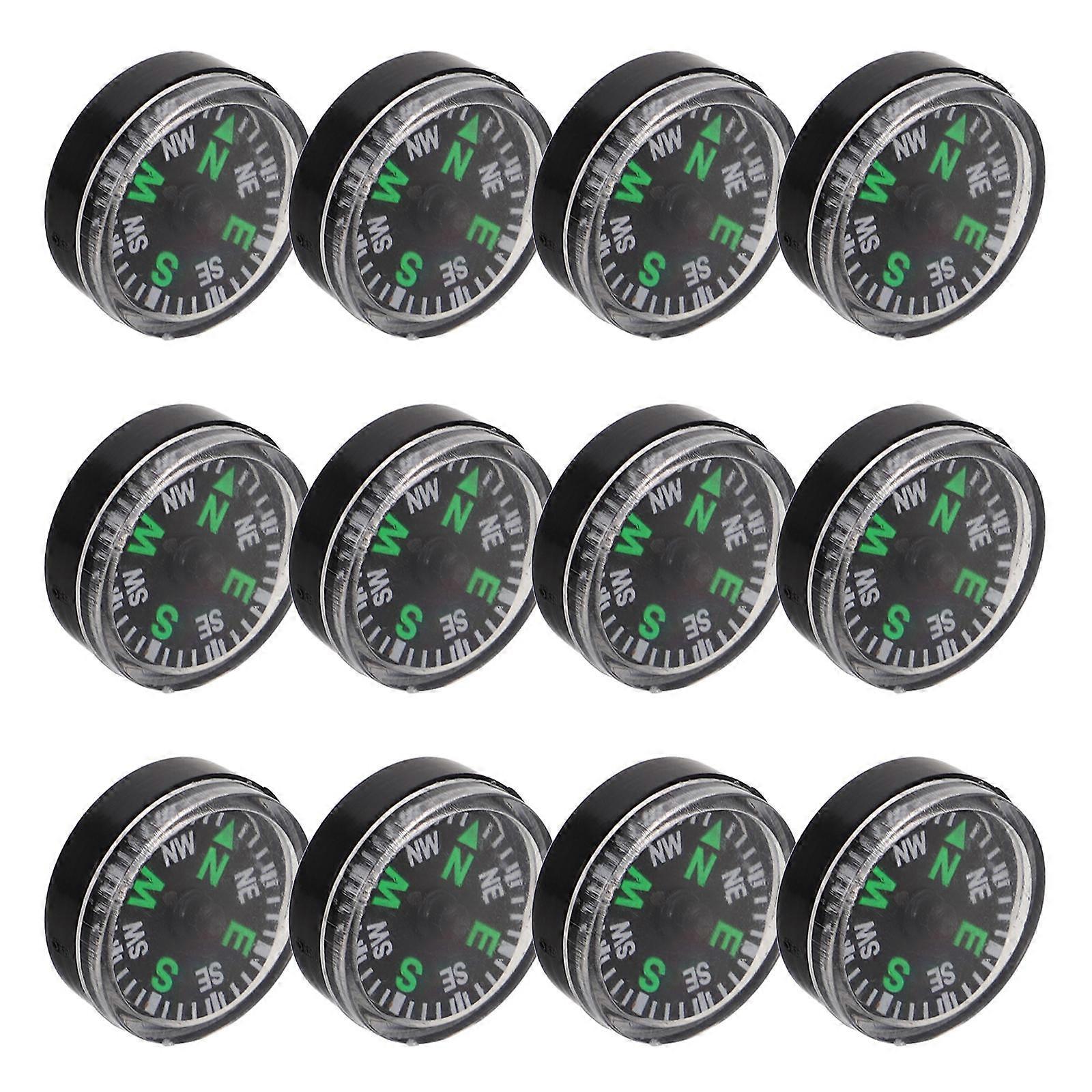 Plastic Compass for Outdoor Hiking Direction Guide 60Pcs Pack