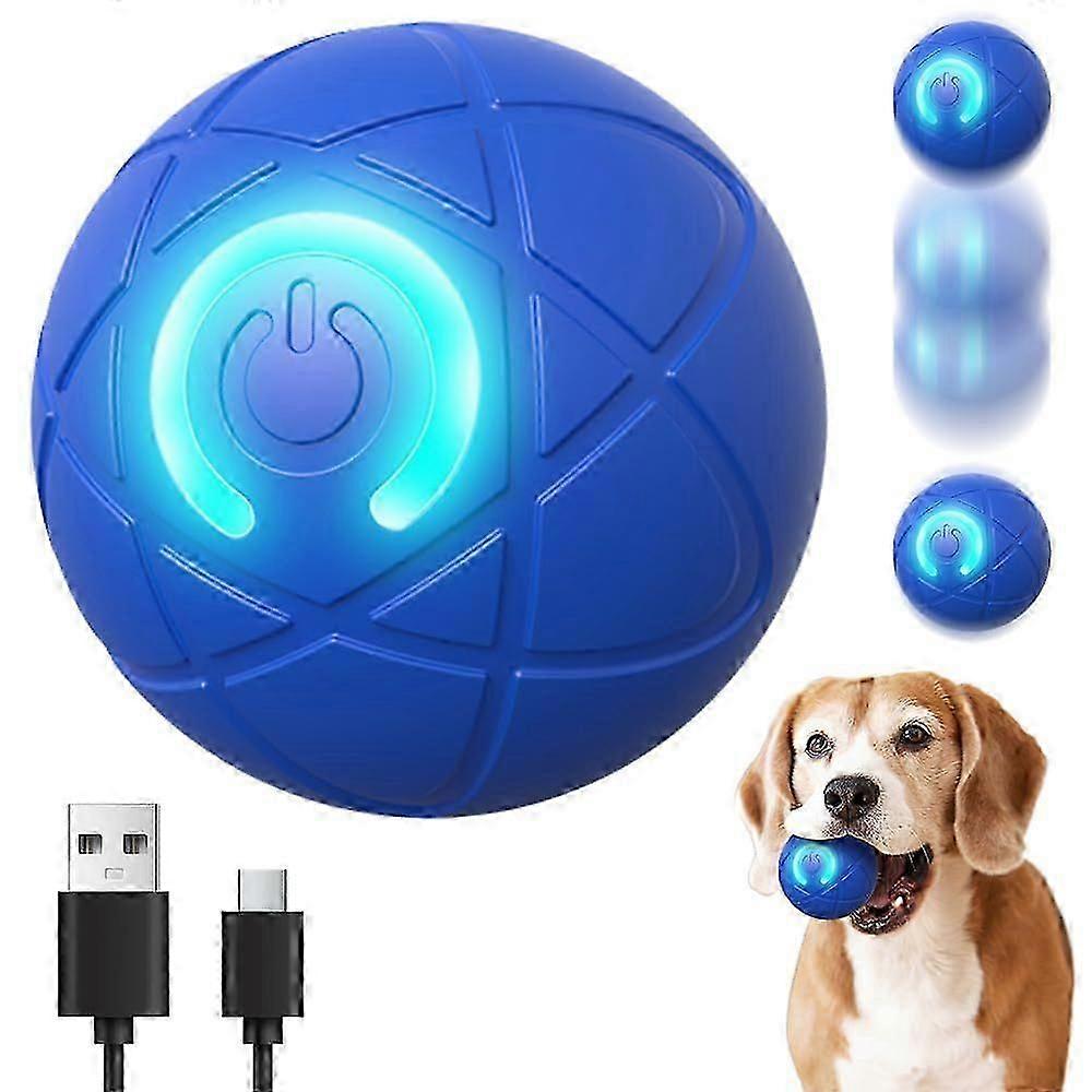 2025 New Shaky Dog Ball, USB Rechargeable Interactive Moving Toy, Automatic Shaking & Rolling Ball Toy for Small, Medium, Large Dogs