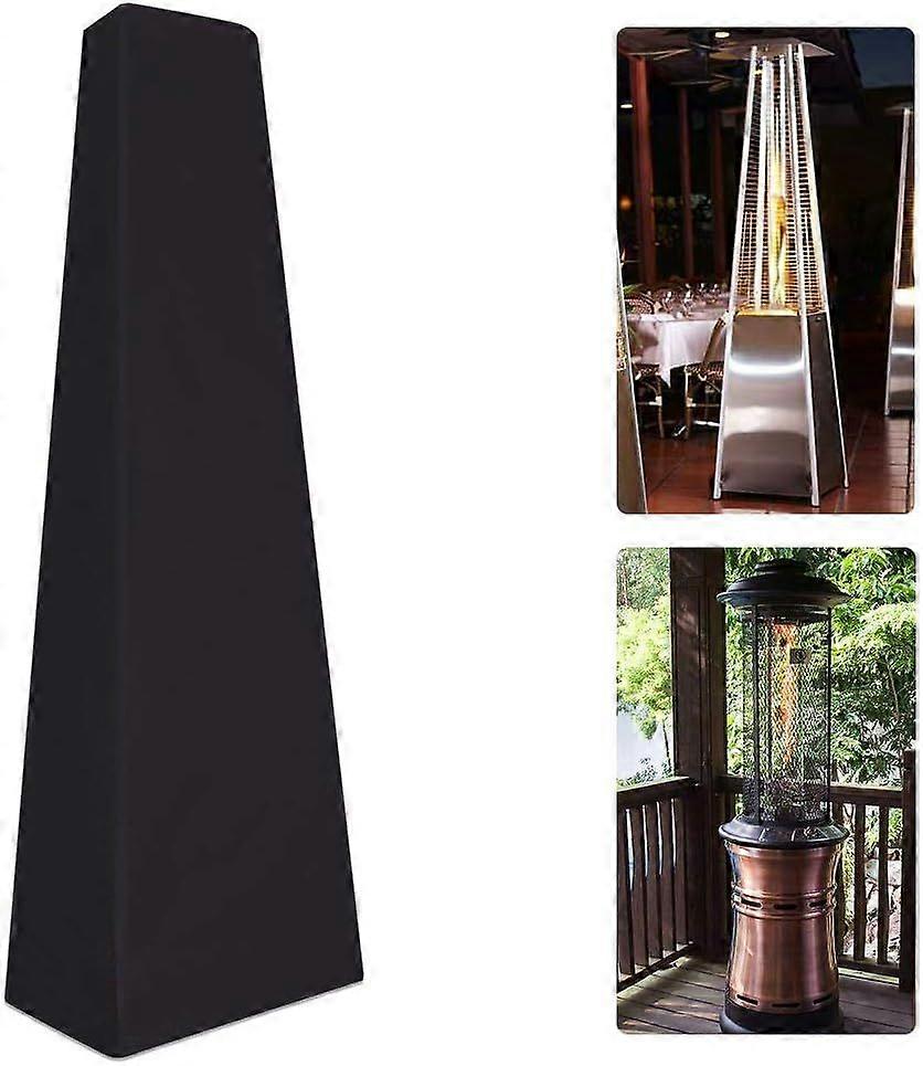Protective cover for patio heater, Durable, Full protection, For outdoor garden heater, For pyramid torch and patio heater, Triangular glass tube, Wat