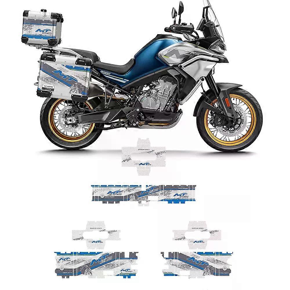 CF800MT 2024 Trunk Sticker Side Case Mat Motorcycle Trunk Set Decals For CF MOTO 800 MT Explore 2022 2023 2024