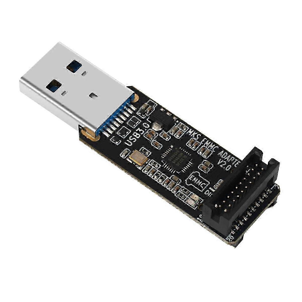 Compatible for EMMC-ADAPTER V2 USB 3.0 Card Reader for EMMC Module Micro-SD TF Card