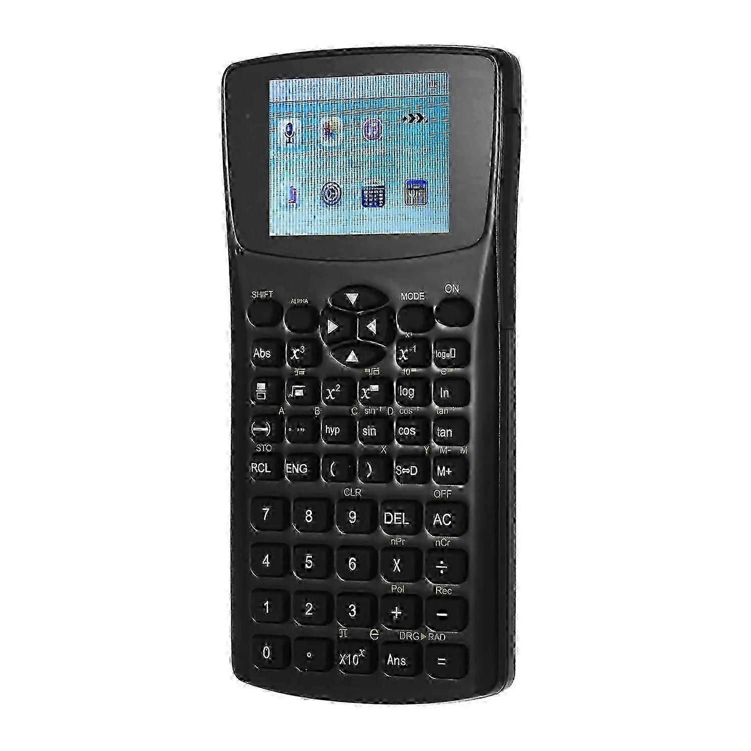 con Multi-function Portable 2.4 inch Display Screen Scientific Calculator, Support Sound Recording / Radio / Music & Video Playing / Picture