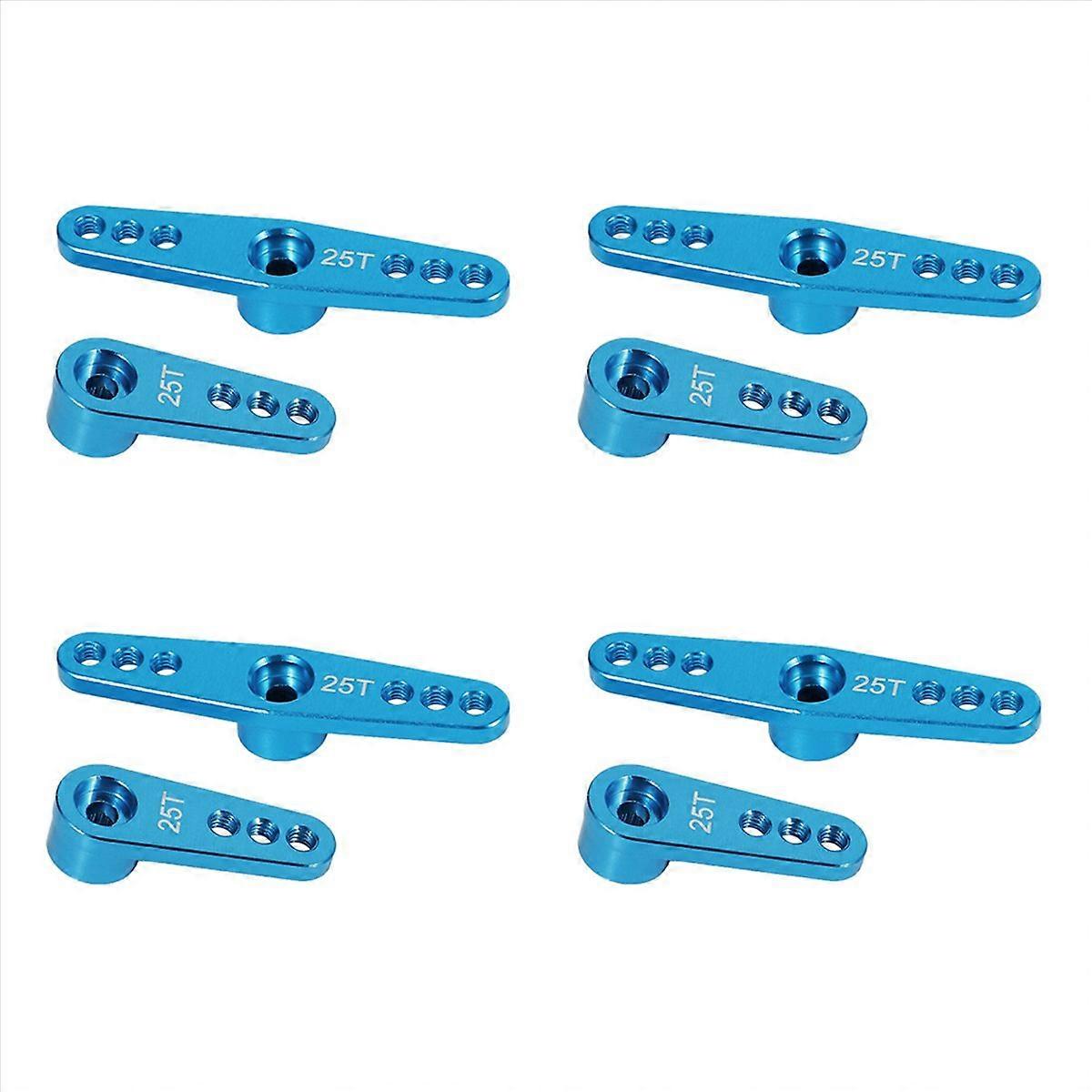25T Aluminium RC Servo Arm Horn für Futaba Savox Xcore RC Tools, Blau