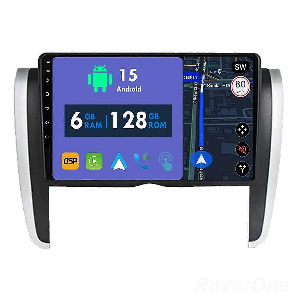 Car Radio 6G+128G CarPlay GPS Navigation Head Unit for Toyota Allion T260 2007 - 2020 Android Auto Bluetooth Stereo Touch Screen