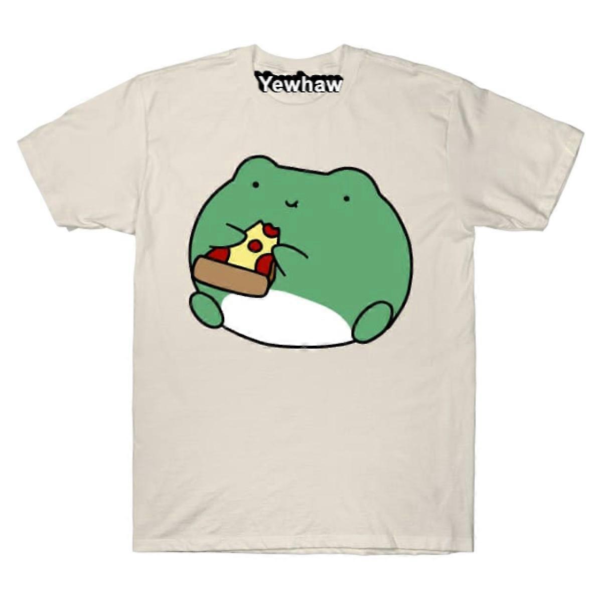 Frog Eating Pizza T-shirt