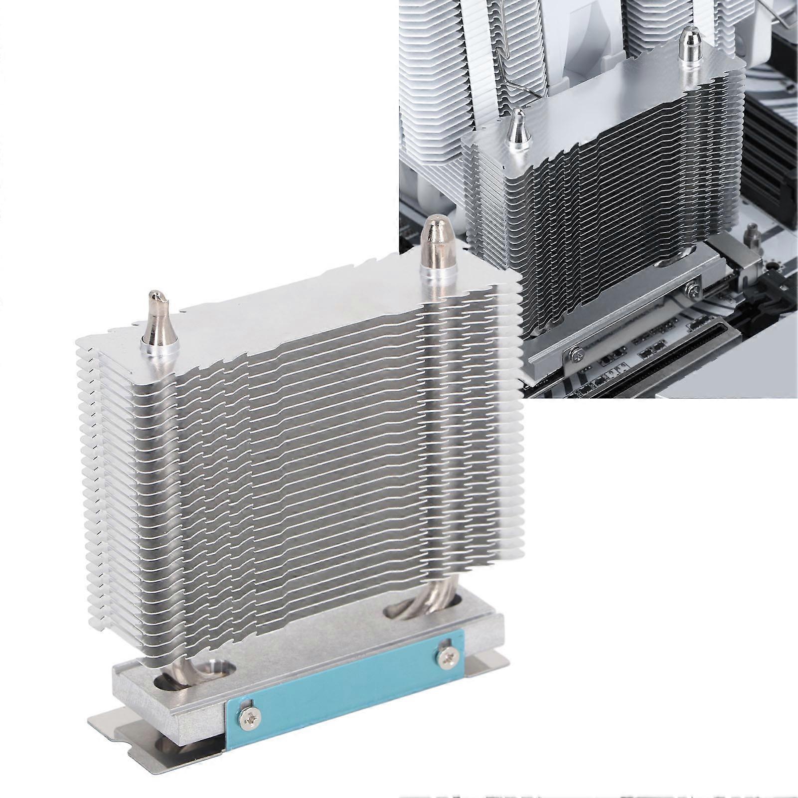 M.2 2280 SSD Heatsink Support PCIe 5.0 AGHP 6MM Heat Pipe Double Sided M.2 Heatsink Cooler with Thermal Silicone Pad for M.2 2280 SSDs 