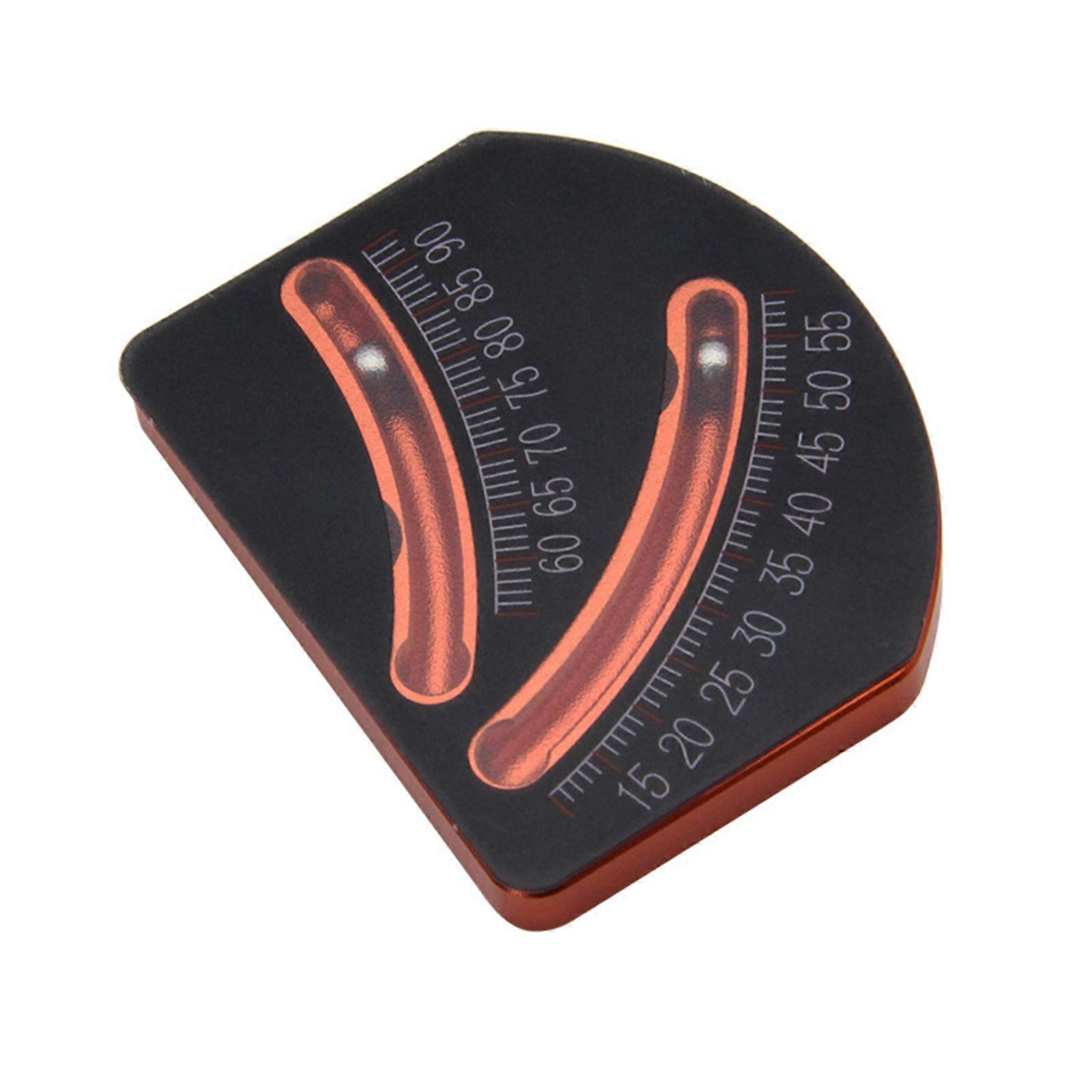 15-55° 60-90° Inclinometer Protractor Inclinometer Angles Measuring Clinometer Slope Meter Instrument Tilt Gauge Multicolor