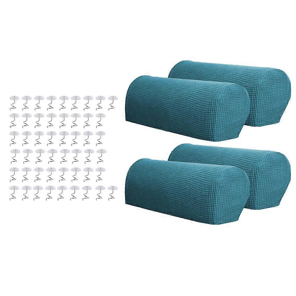 Överdrag till armstöd i stretchsoffa