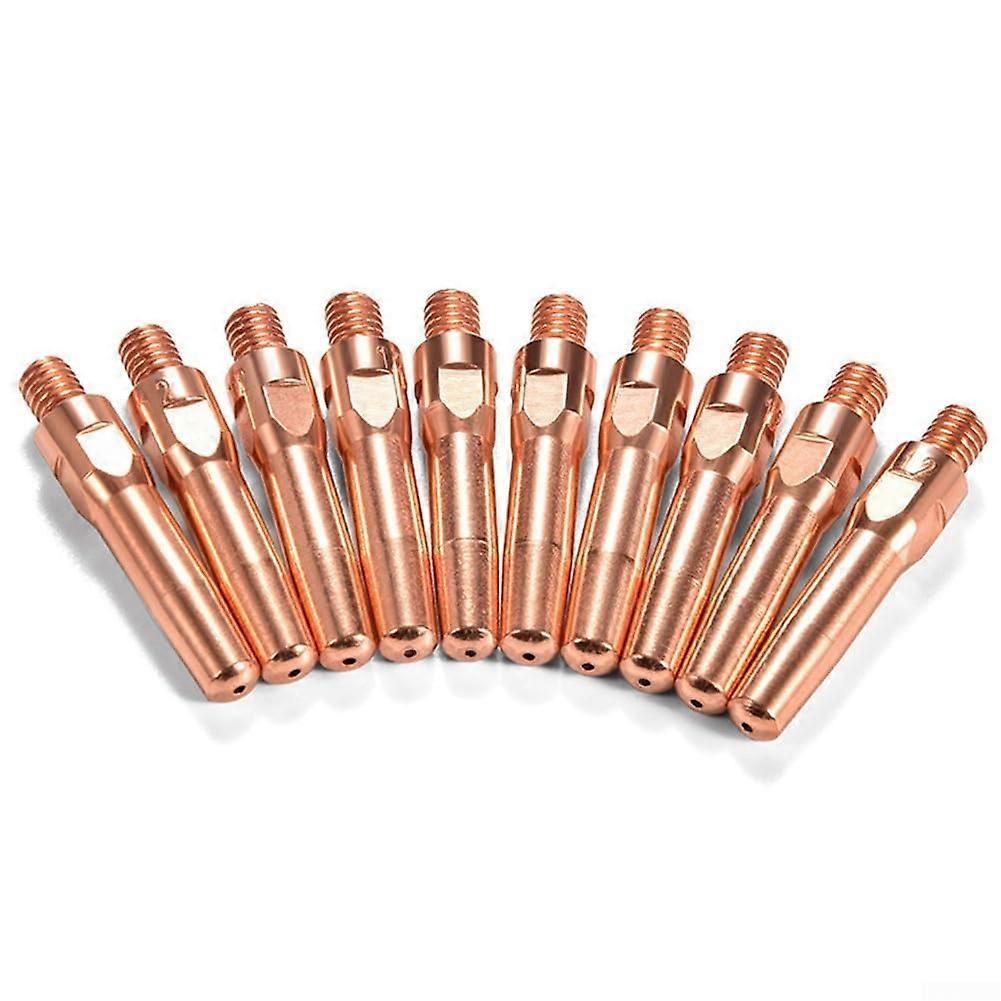 Conductive Tips for Welding 10 Pack Copper Tips 1.2mm Size for Reliable Wire Feeding
