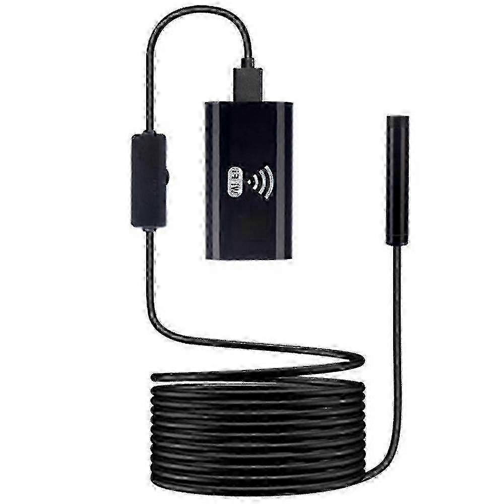 Wireless Endoscope, Wifi Borescope Inspection Camera 2.0 Megapixels Hd Waterproof Snake Camera Pipe Drain