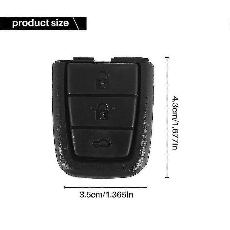 3 Button Remote Key Keyless Case Shell Fob For Holden Ve Commodore