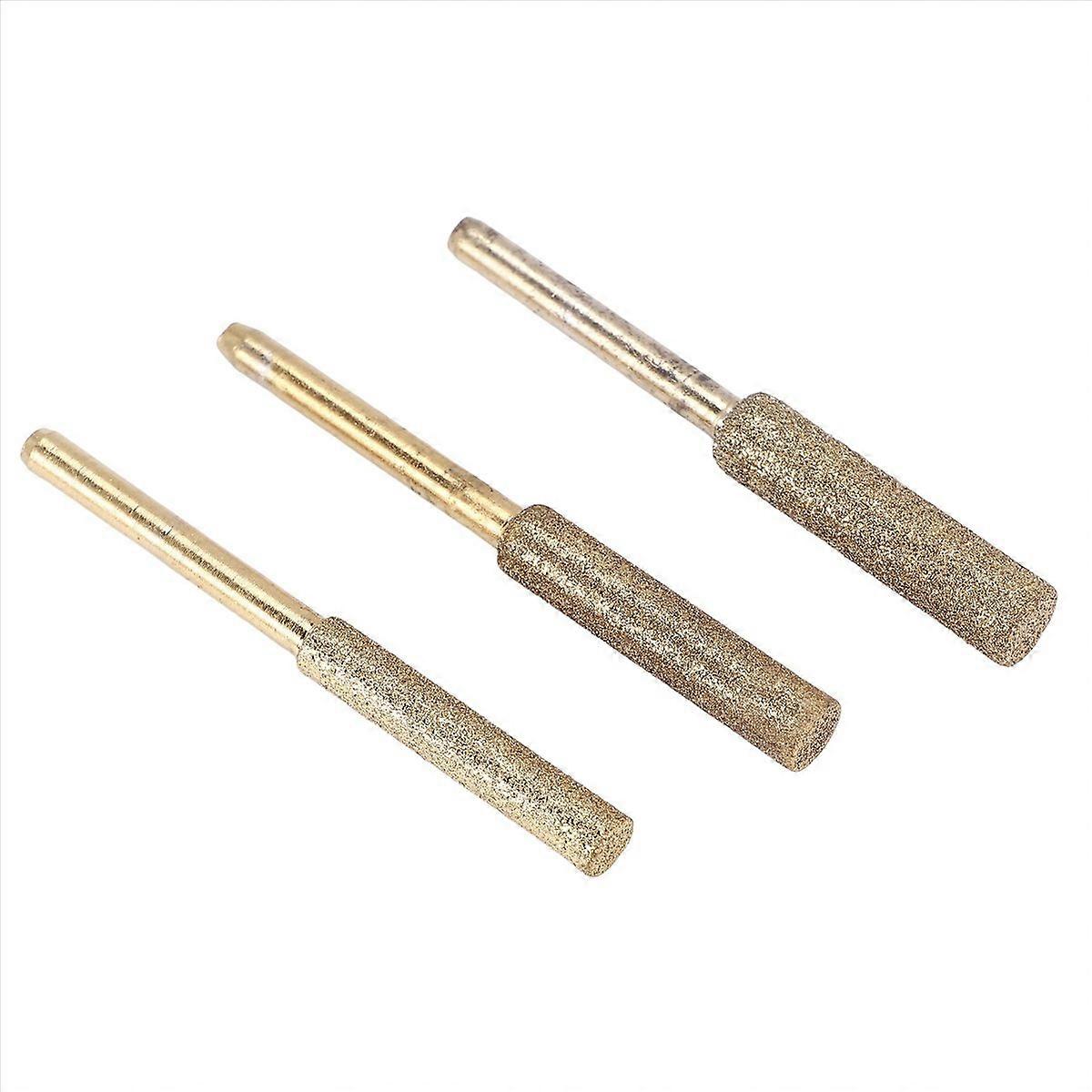 18PCS Diamond Chainsaw Sharpener Bits, Polishing Chain Grinding Tool