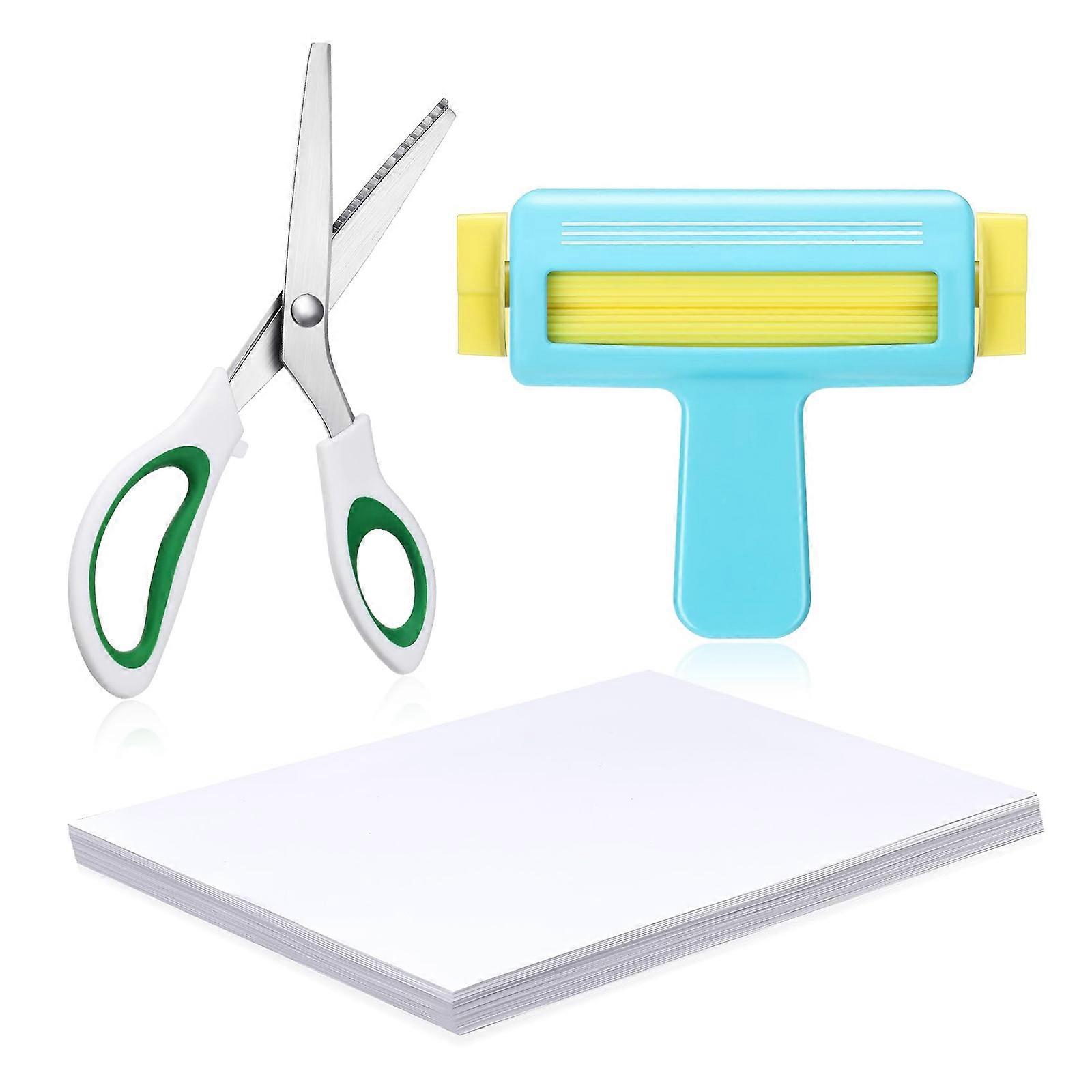 Permanent Paper Curling Device Ergonomic Grip And Smooth Inkjet Panes For Home DIY Tasks Multicolor