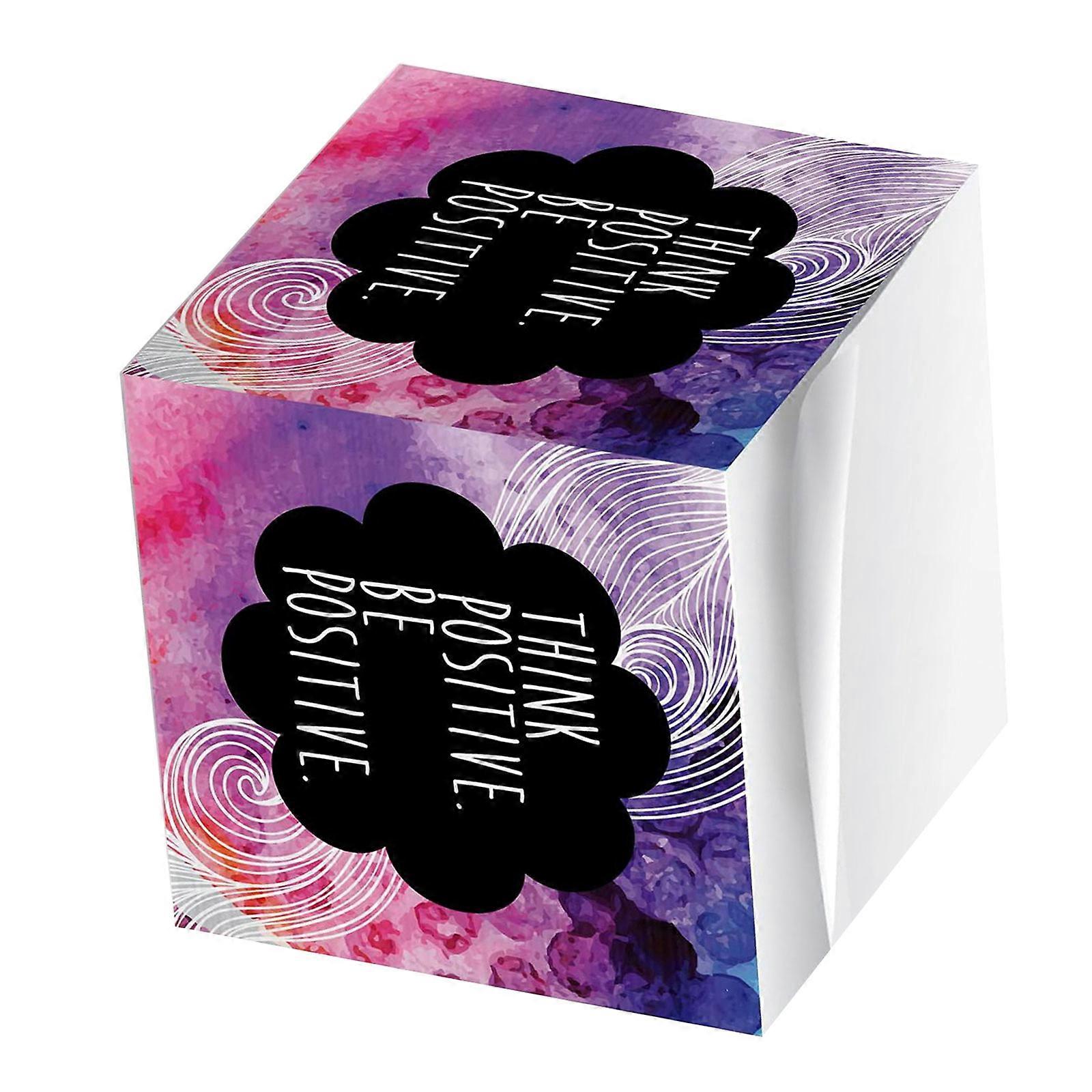 Colourful Stickier Note Square Stickier Notes Creative Note Pad Memo Pads School Office Supplies for Students Multicolor