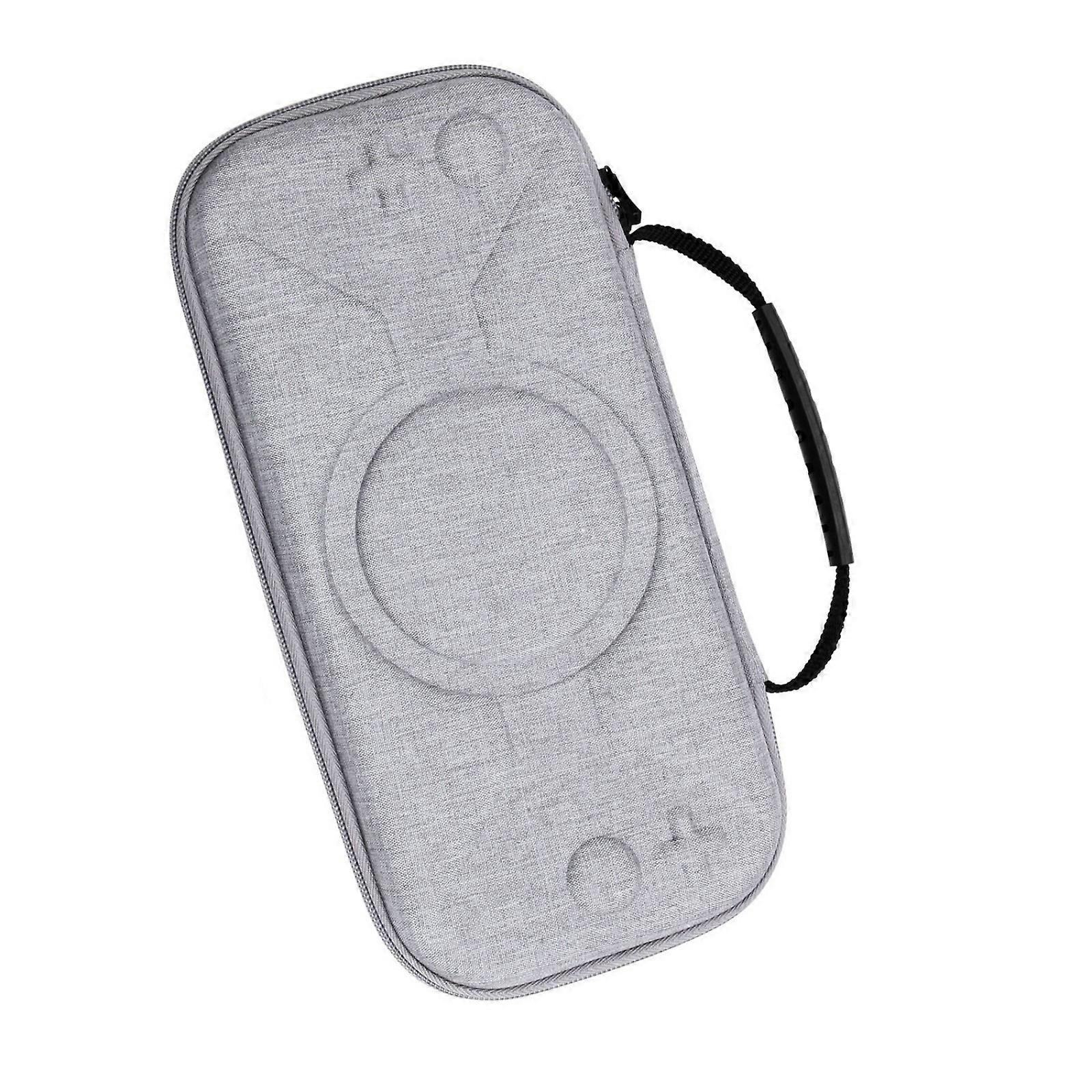 Hard Shell Travel Bag Featuring Multiple Compartments Portable Storage Case Small  Carry Storage Case for Consoles  Multicolor