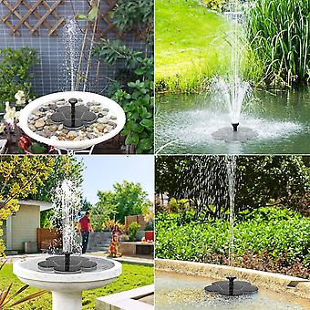 Fontaine Solaire Flottante Nénuphar - Pompe à Eau Pour Baignoire Oiseaux Et Bassin Jardin