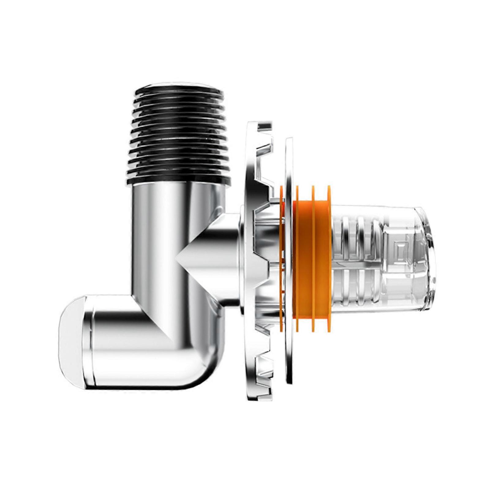 Durable ABS Three way Washing Machine Drain Adapter Washer Drain Hose Connector Efficient Suitable for Most Brands  Silver