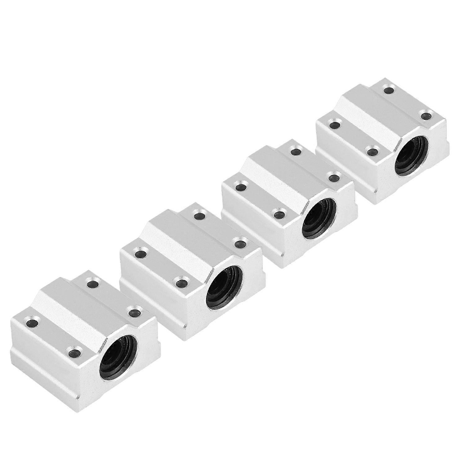 4pcs SCS8UU 8mm Linear Motion Ball Bearing Slide Bushing Sliding Block for 3D Printer