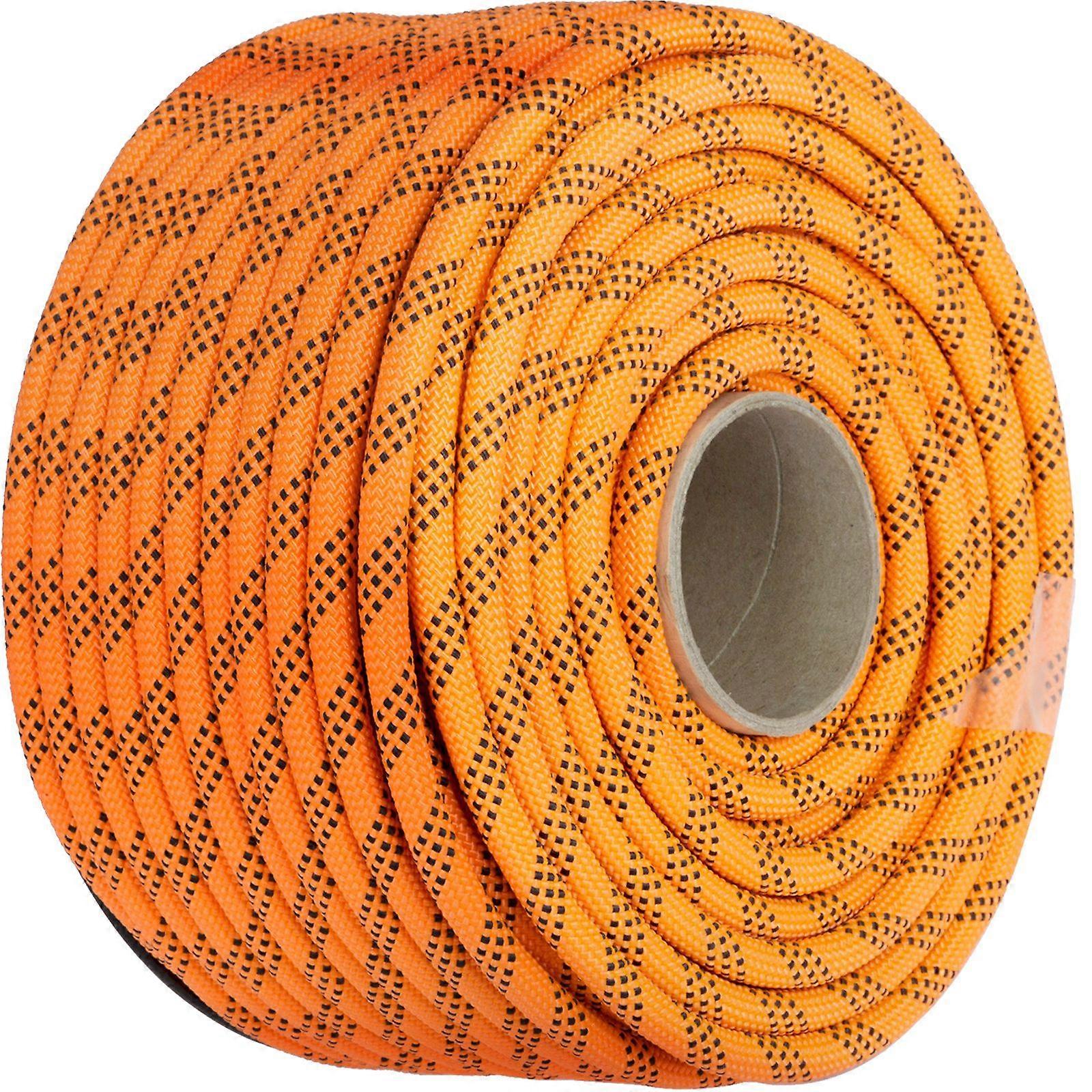 Polyester Rope 9/16" x 200', Pulling Rope, 8600lbs Breaking Strength(Not for rocking climbing, mountain climbing, hanging people, etc.)