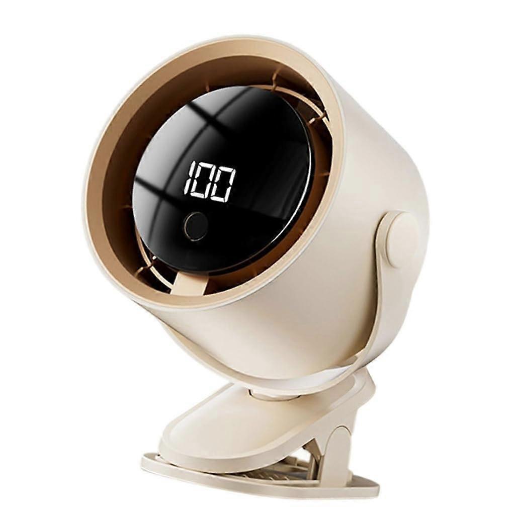 Cooling Fan with 100 Speed Settings ABS Finish for Bedroom Home Desk White