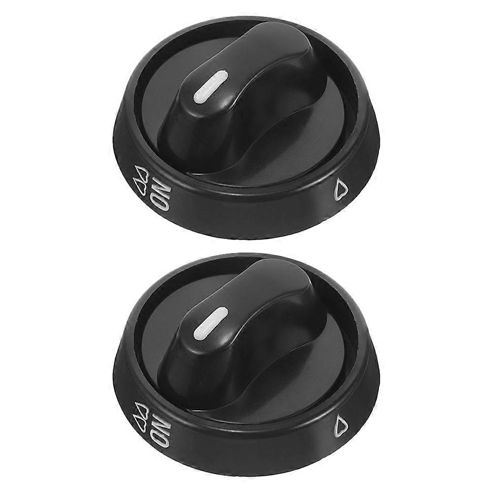 Gas Hob Knobs Replacement For Damaged Knobs Electric Stove Accessories Round Shape 5.50X5.50X3.00CM 2Pcs