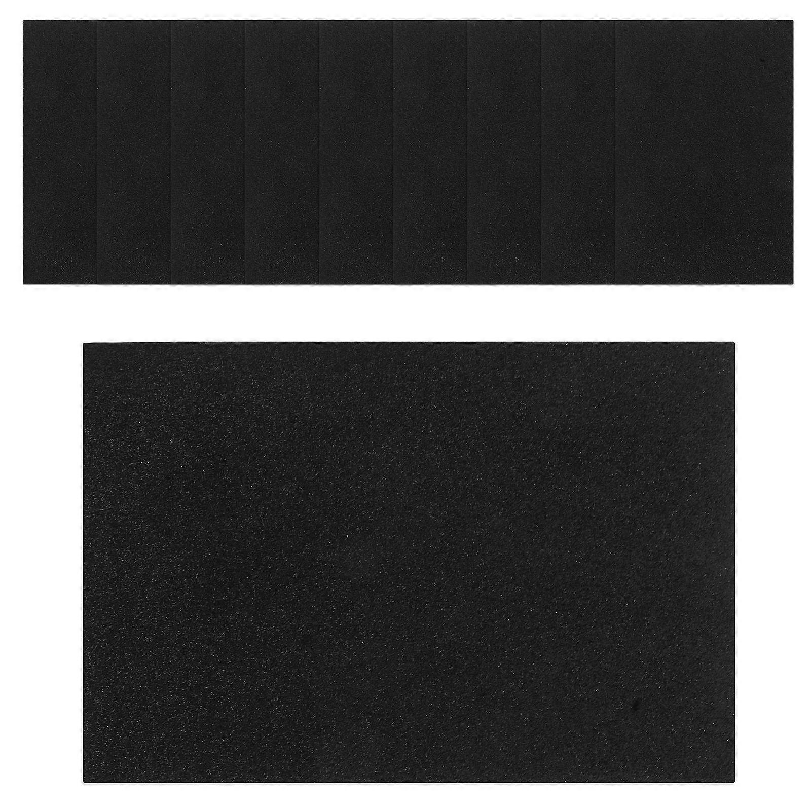 Gold Glitter Sponge Sheets Multi-Function for DIY Crafts 10Pcs Pack