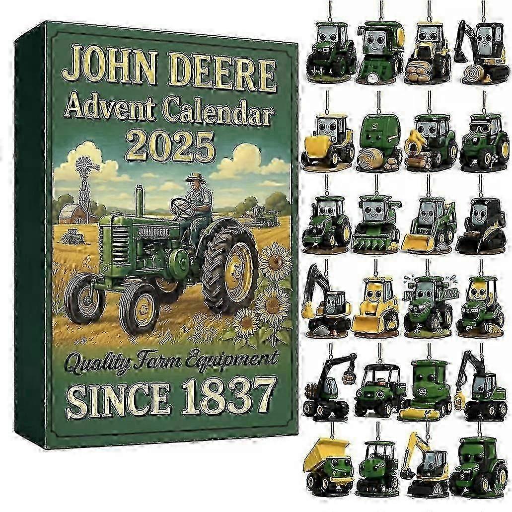 24 Days *John Deere Advent Calendar 2025 Countdown Calendar Box