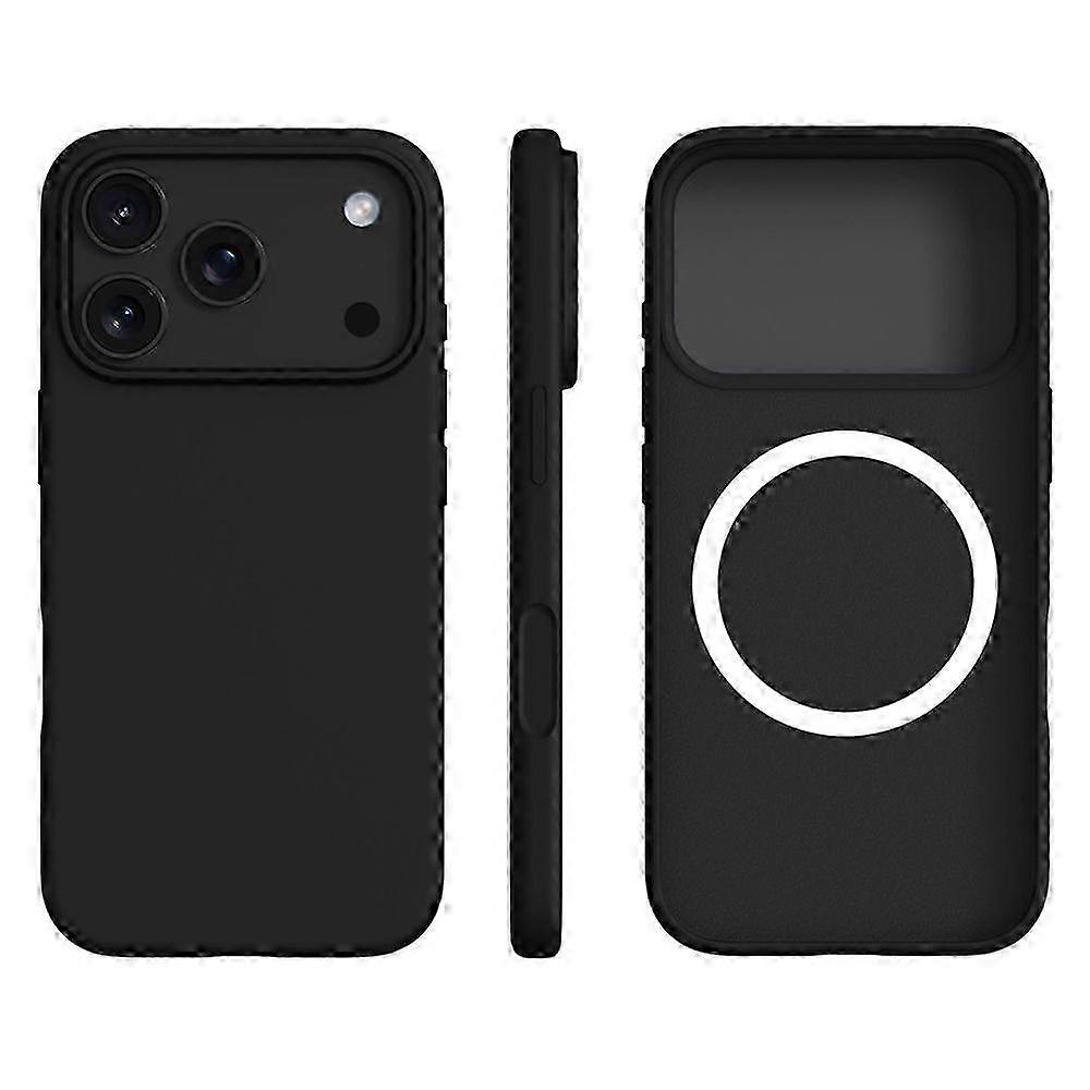 Slim Protective Case for iPhone 17 Pro Max with Liquid Silicone and PC Material