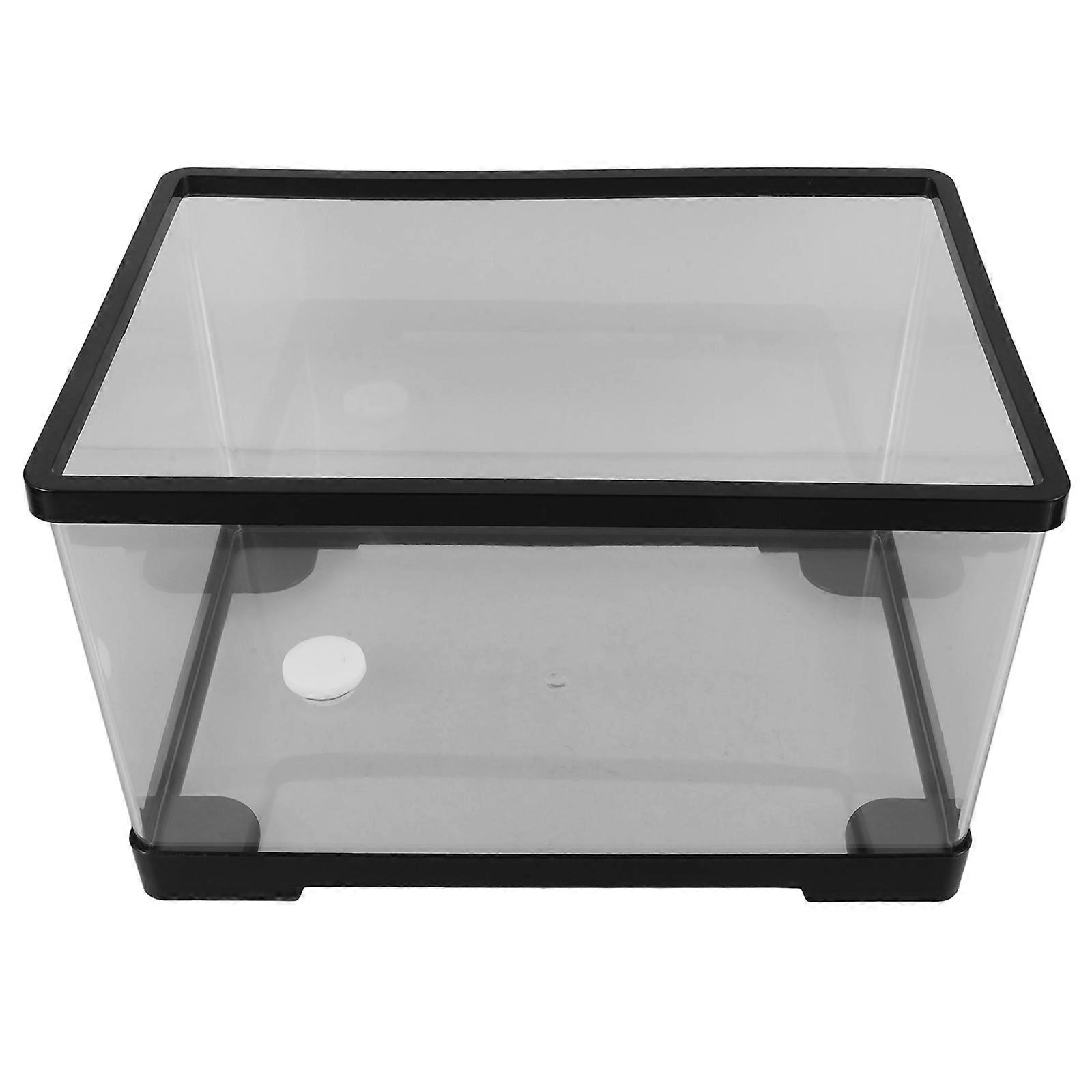 Acrylic Turtle Aquarium for Displaying Use Transparent Small Fish Breeding Box