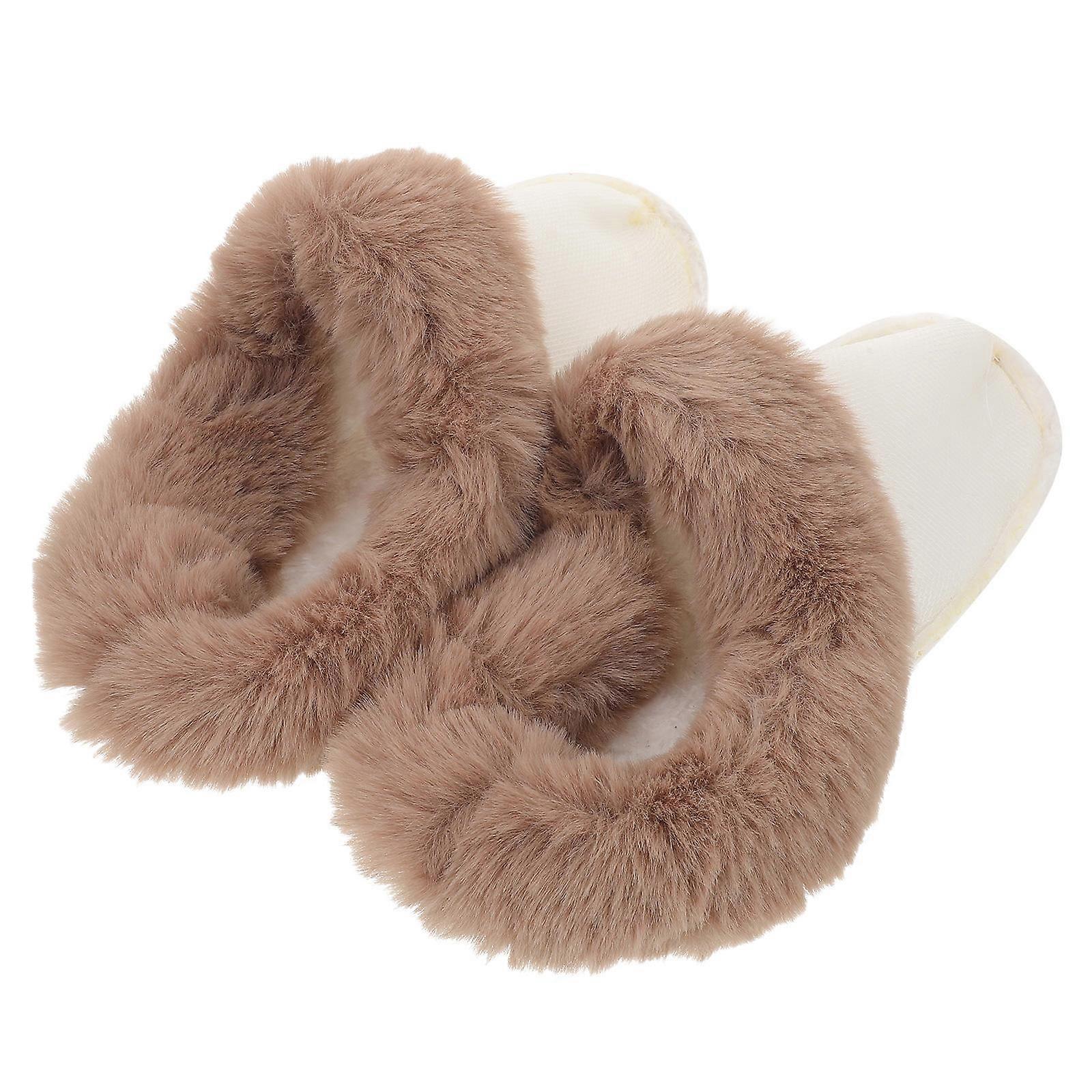 Cozy Clog Shoe Inserts with Plush Material for Cold Weather 1Pair