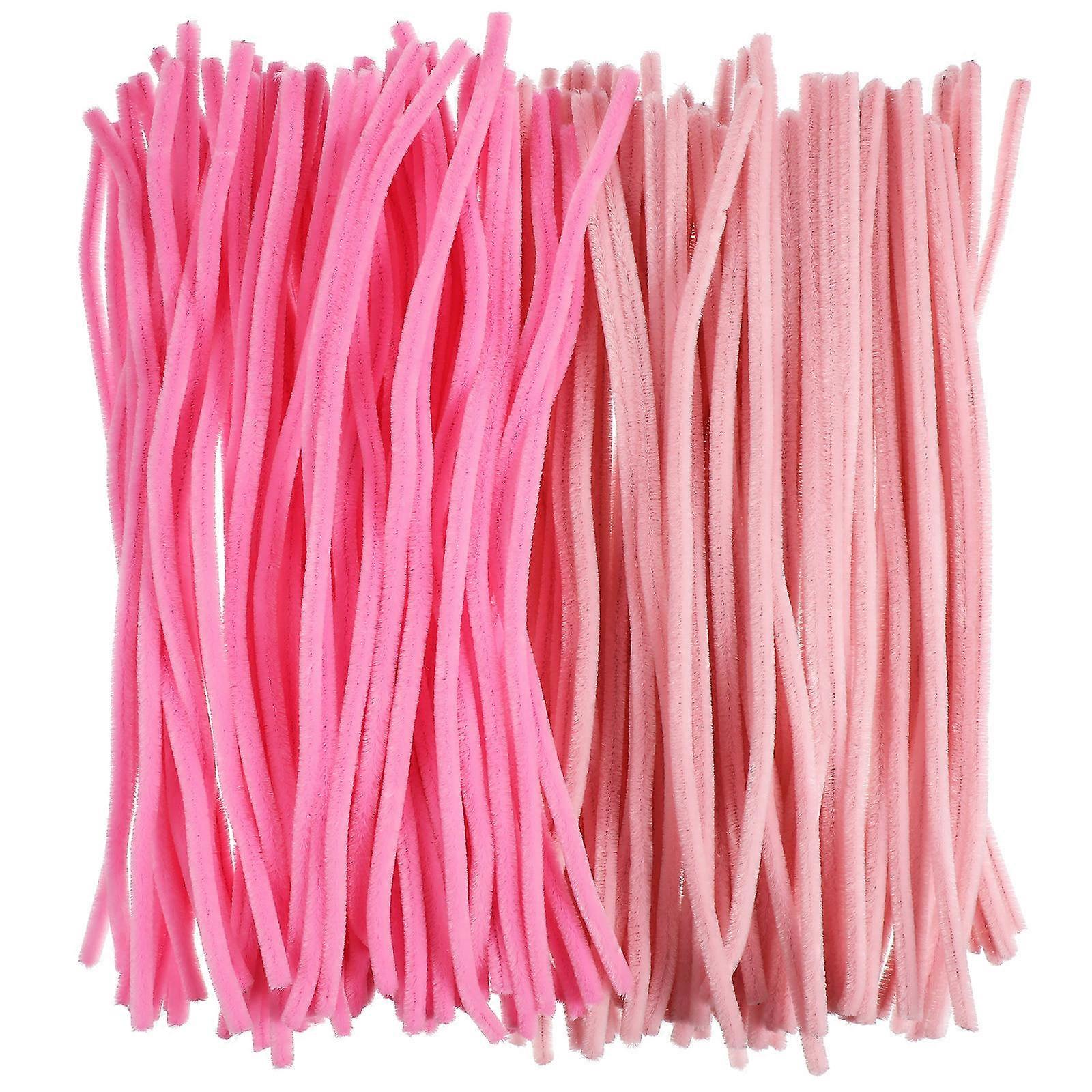 Soft Chenille Pipe Cleaners Twisting Sticks for Crafts 200Pcs Multi