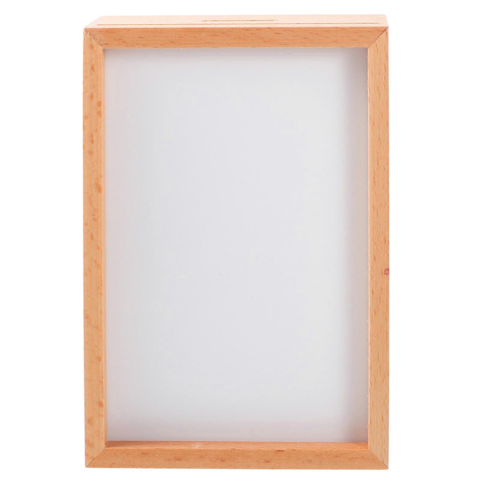 Creative Wooden Photo Frame for Desktop Ornament 3Pcs Pack