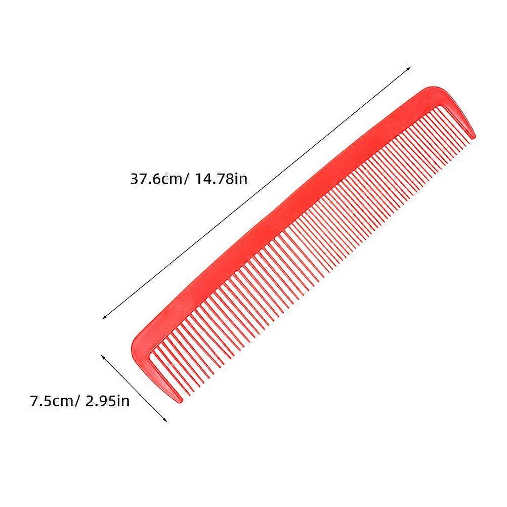 Giant Comb Prop Big Comb Prop for Halloween Trick Red Plastic