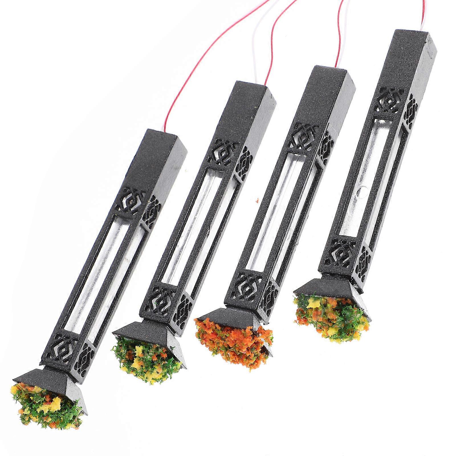 Miniature Decor Street Lamp Models for Decoration 16Pcs