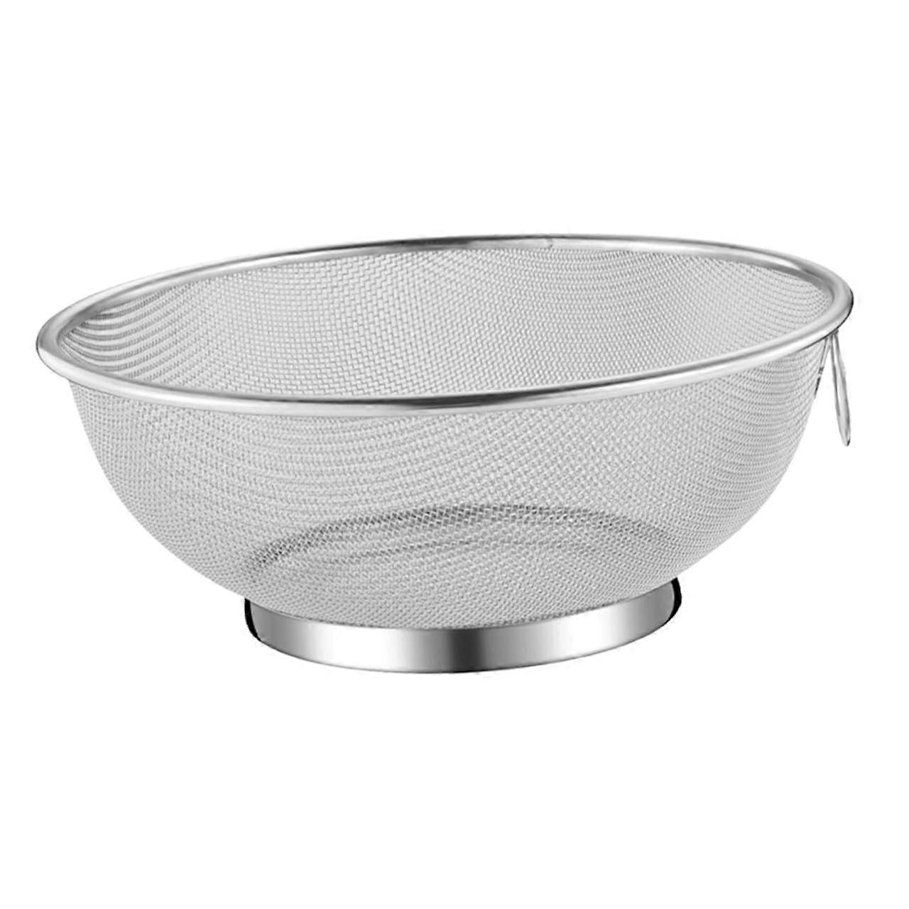 Fine Mesh Strainer Bowl Stainless Steel Colander UltraFine Mesh RustResistant for Kitchen