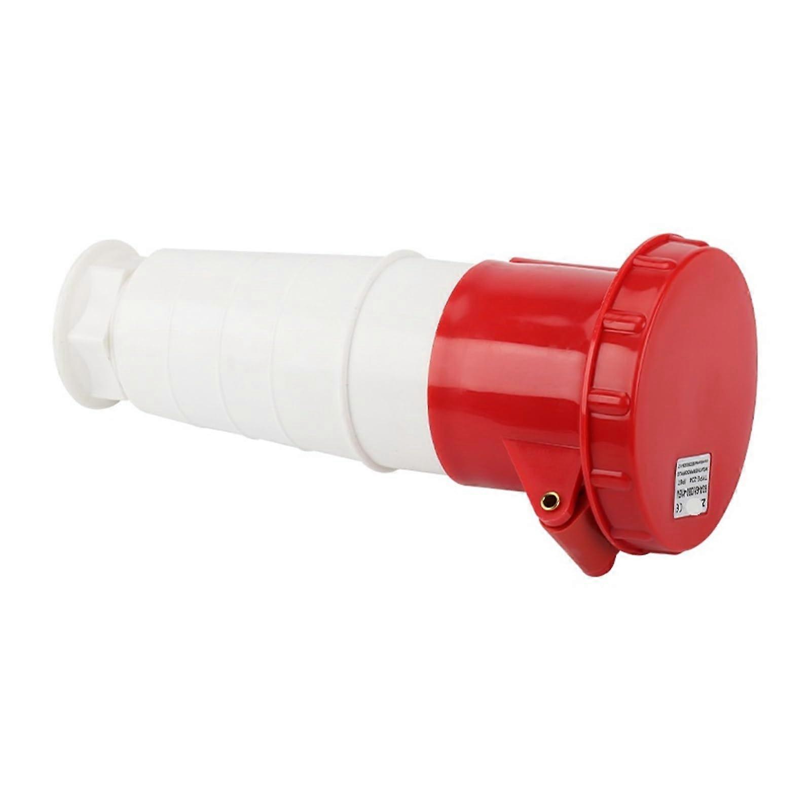 Industrial Plug Aviation Socket 16/32A 3/4/5 Core ThreePhase FourWire 380V 2344 Core 63A Solid Connector