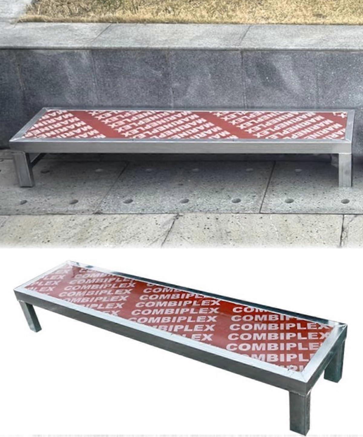 Choir Risers Tiered Stage Platform for Schools and Churches, Durable Steel and Plywood, 20cm