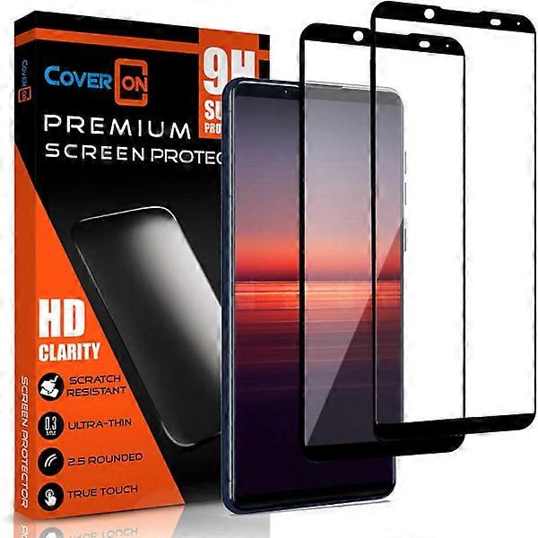 [2-pack] Tempered Glass for compatible with Sony Xperia 5 II Screen Protector