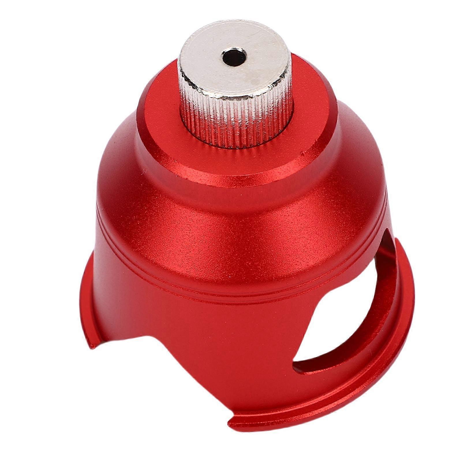 Woodworking Drill Guide Vertical with 9 Bushings Aluminum Alloy Precision Centering for Furniture Assembly