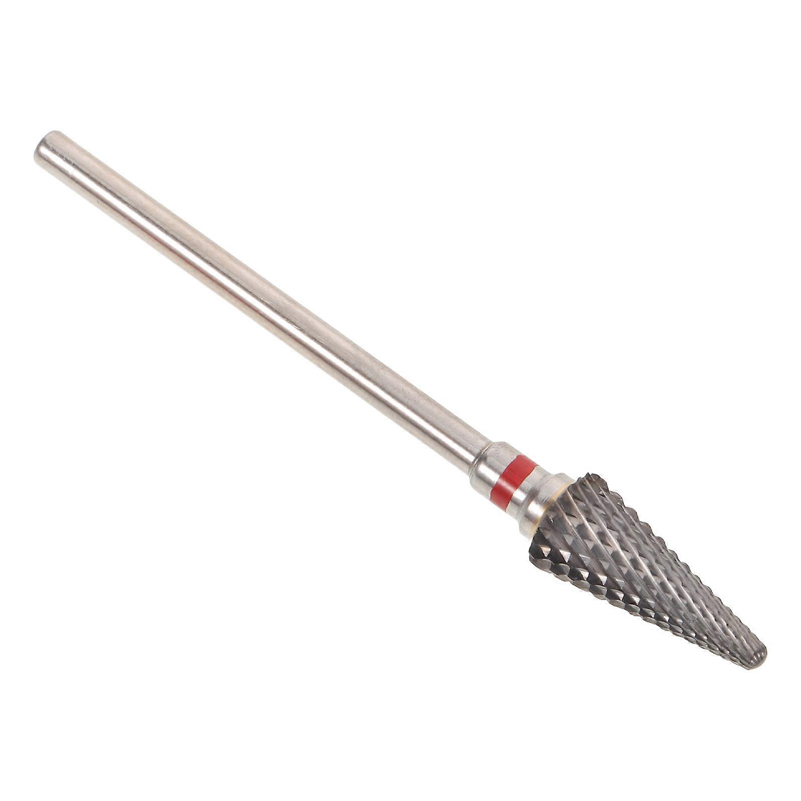 Nail Drill Bit Nail Drill Head for Manicure Durable Tungsten Carbide