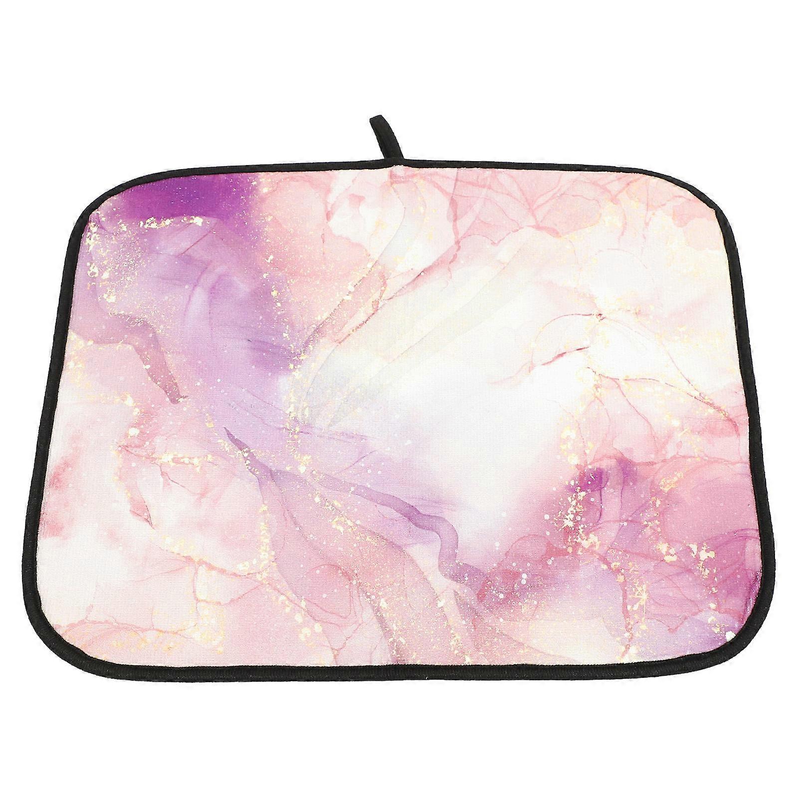 Kitchen Counter Dish Drying Mat for Decor Large Dish Drying Mat