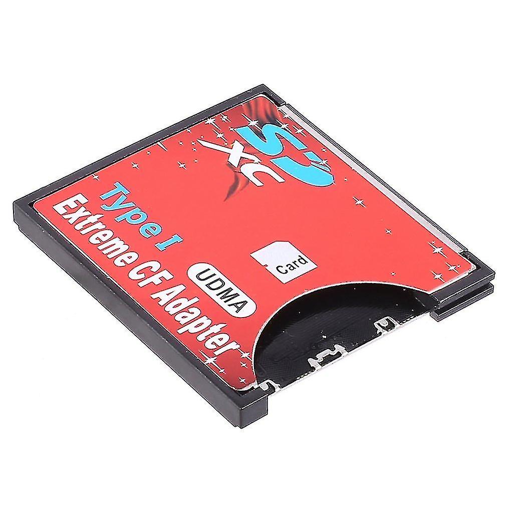 Secure Digital Memory Card To Cf Flash Memory Card Adapter Reader
