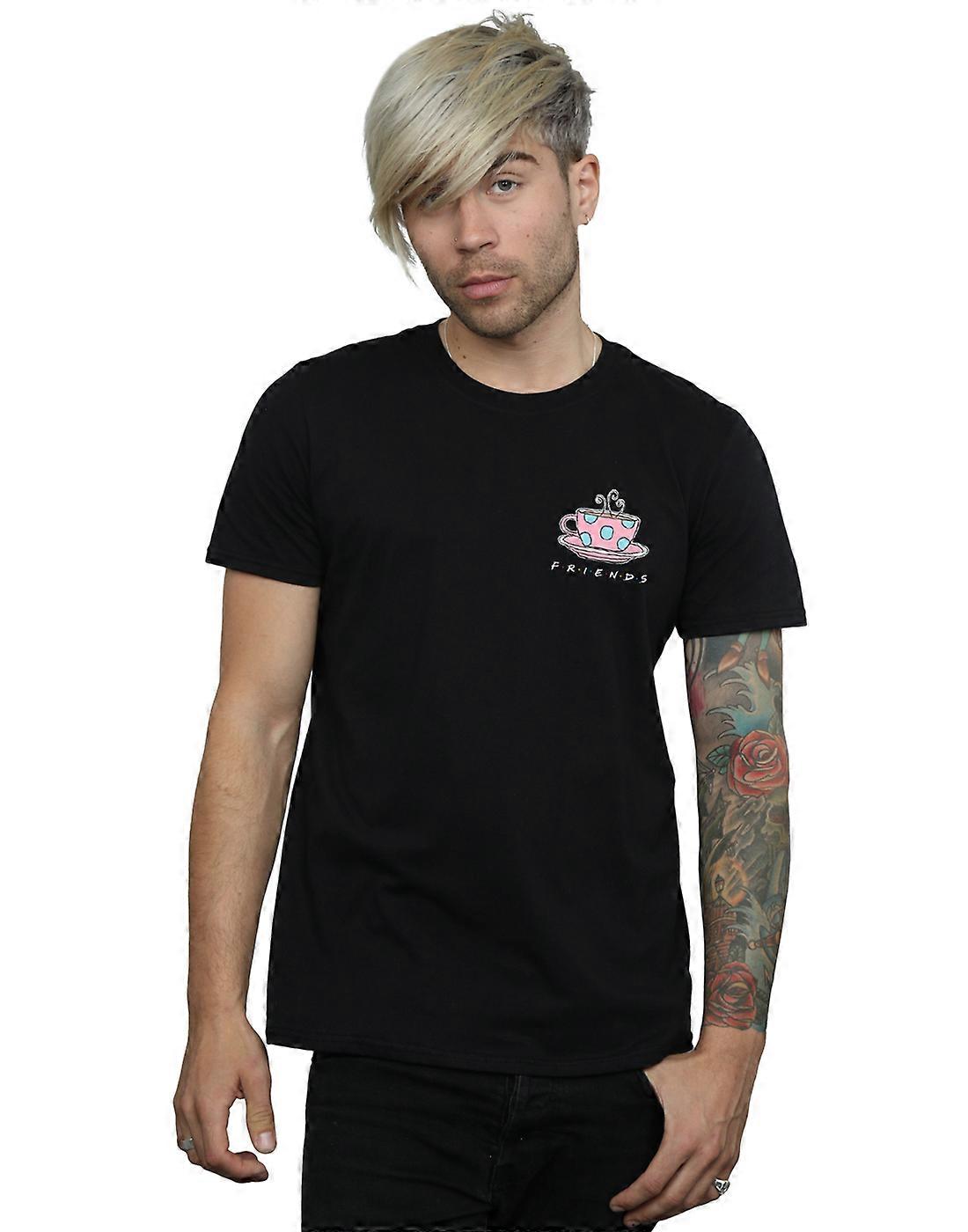 Přátelé ' s kávový pohár prsa tisk trička