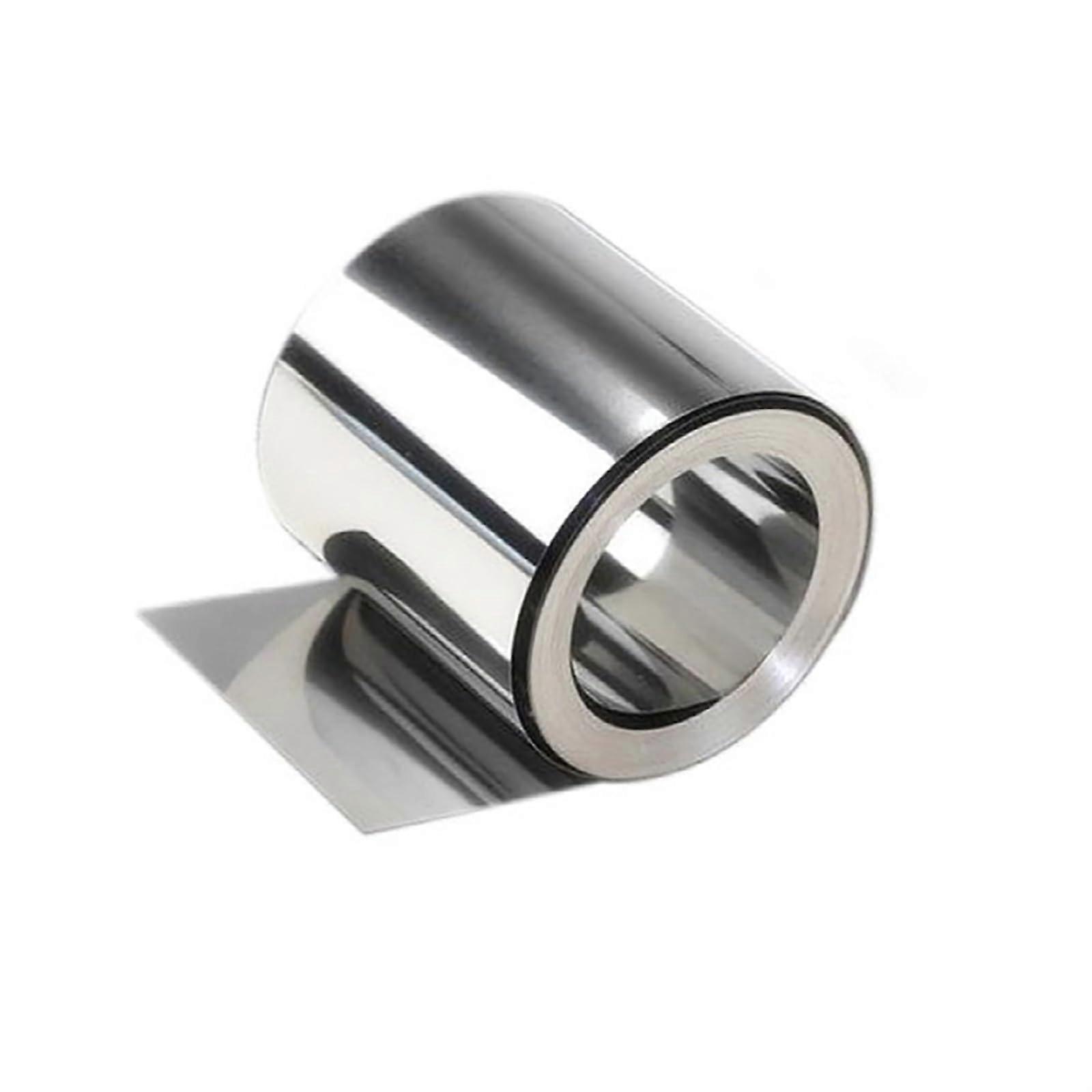 304 Stainless Steel Sheet 300mm Width Thin Plate 0.2mm Rust Proof  Strength for Workbench